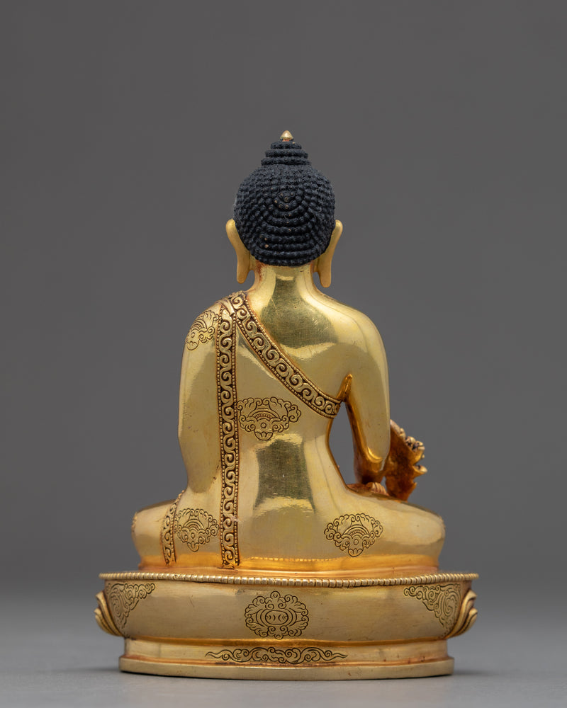 Medicine Buddha Sculpture | Traditional Buddhist Statue