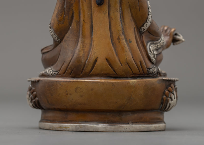 Mini Guru Rinpoche Sculpture | Traditional Himalayan Art