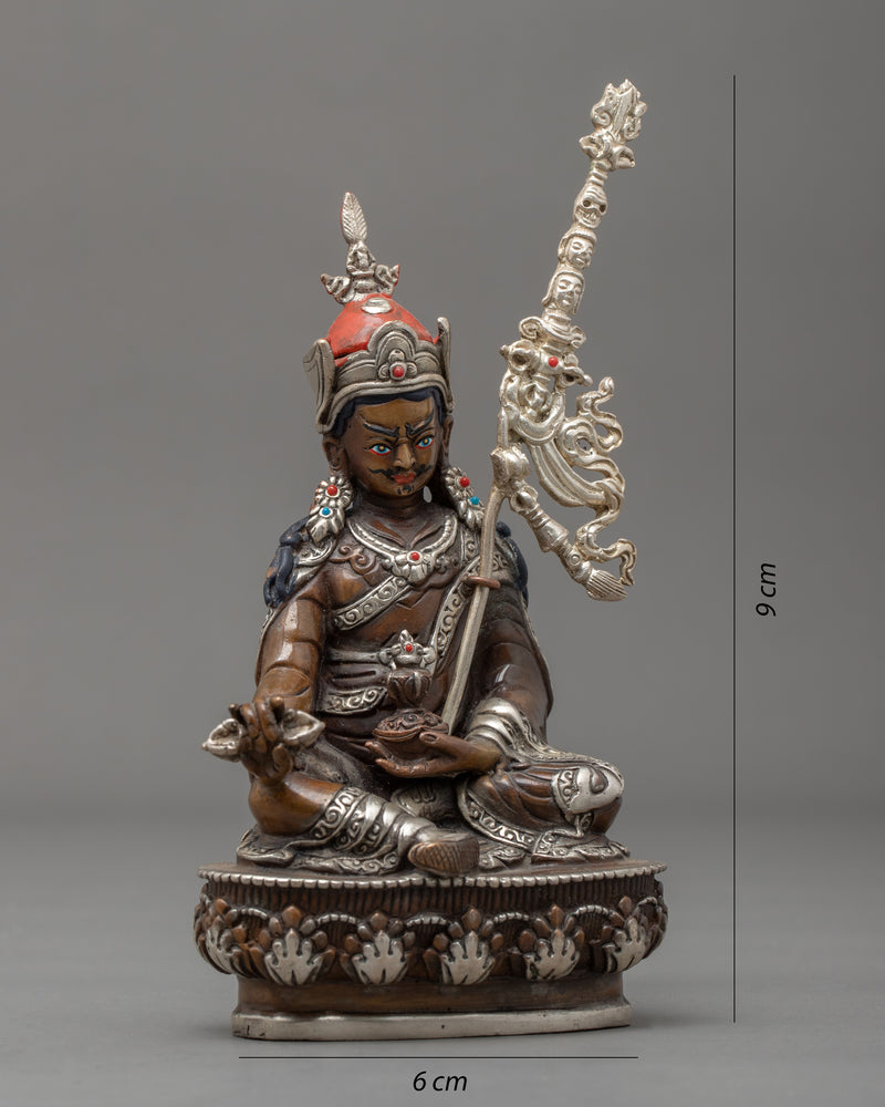 Mini Guru Rinpoche Sculpture | Traditional Himalayan Art