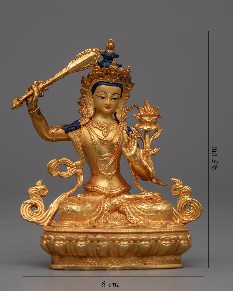 Manjushri, Bodhisattva of Wisdom Statue | Machine Made Replica Buddhist Statue