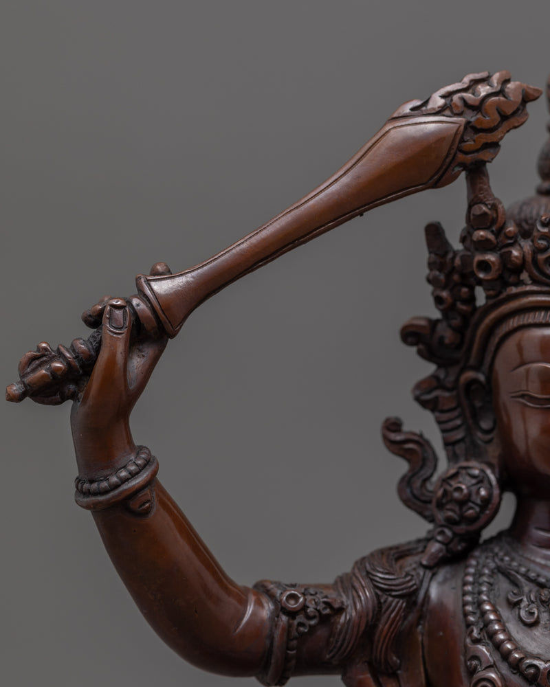 Manjushri Statue Nepal | Tibetan Himalayan Art