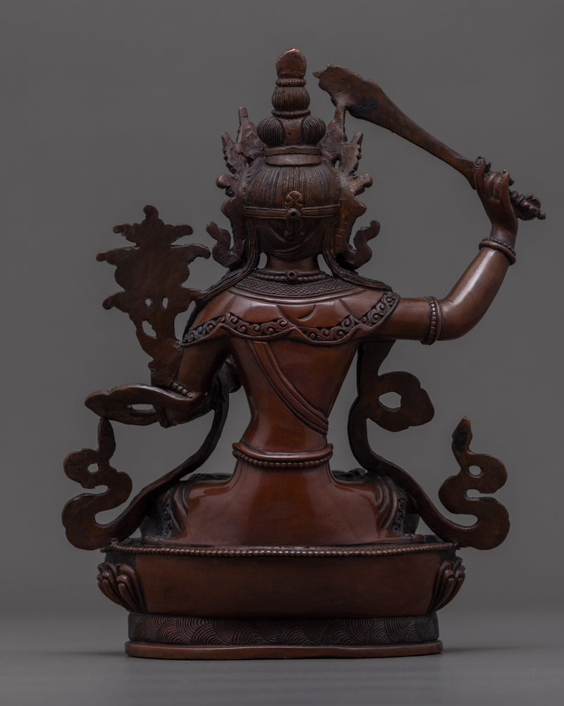 Manjushri Statue Nepal | Tibetan Himalayan Art