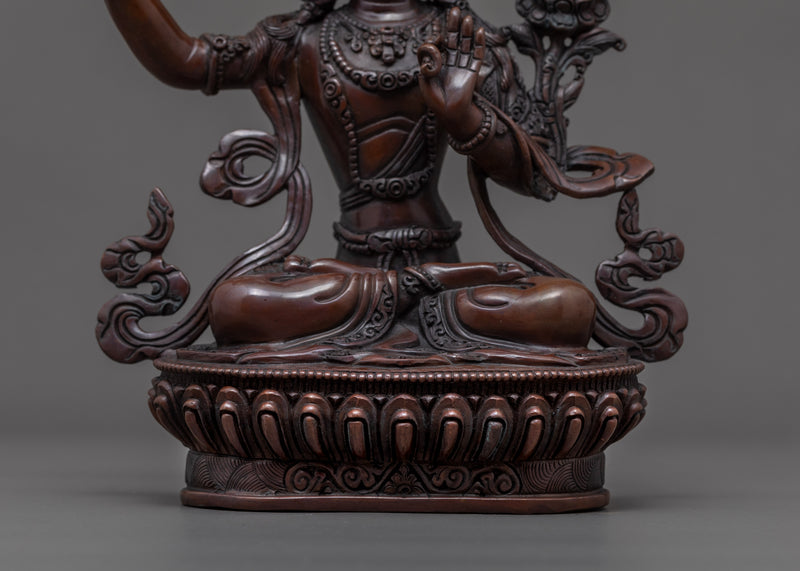 Manjushri Statue Nepal | Tibetan Himalayan Art