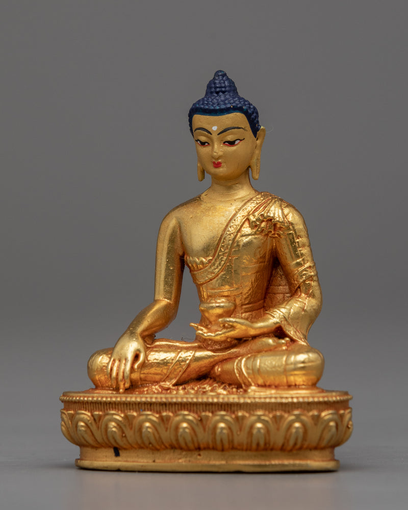 Machine-Made Shakyamuni Buddha Statue | Historical Buddha Sculpture for Spiritual Healing