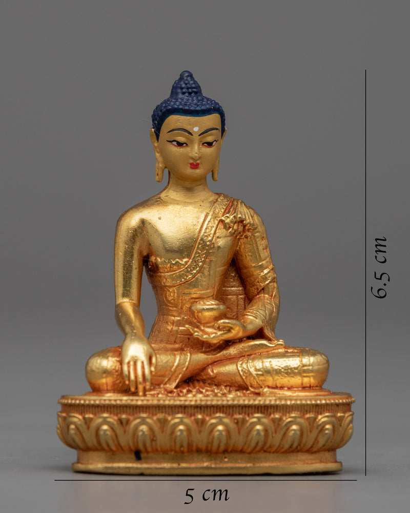 Machine-Made Shakyamuni Buddha Statue | Historical Buddha Sculpture for Spiritual Healing