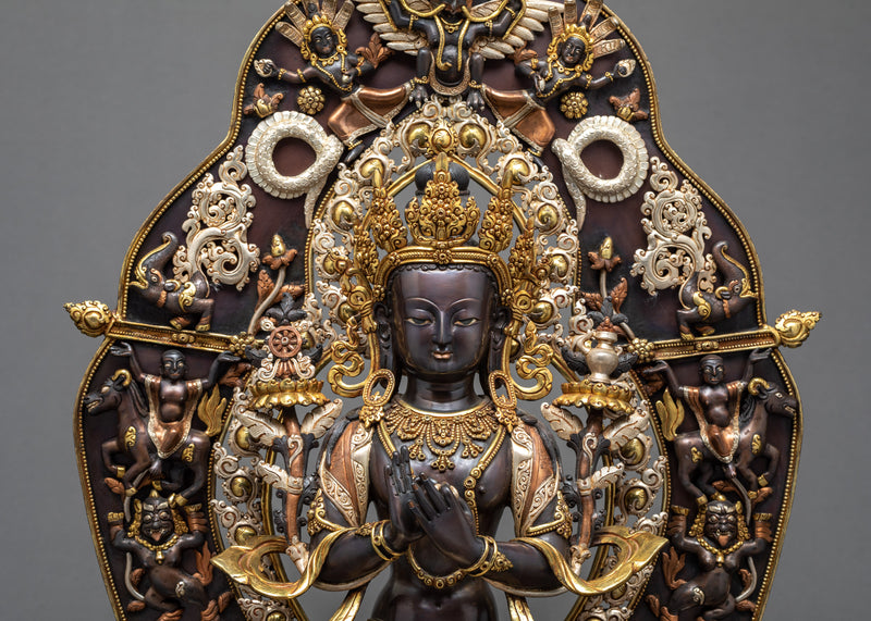 The Future Buddha Maitreya Statue | A Sacred Sculpting Art of Nepal