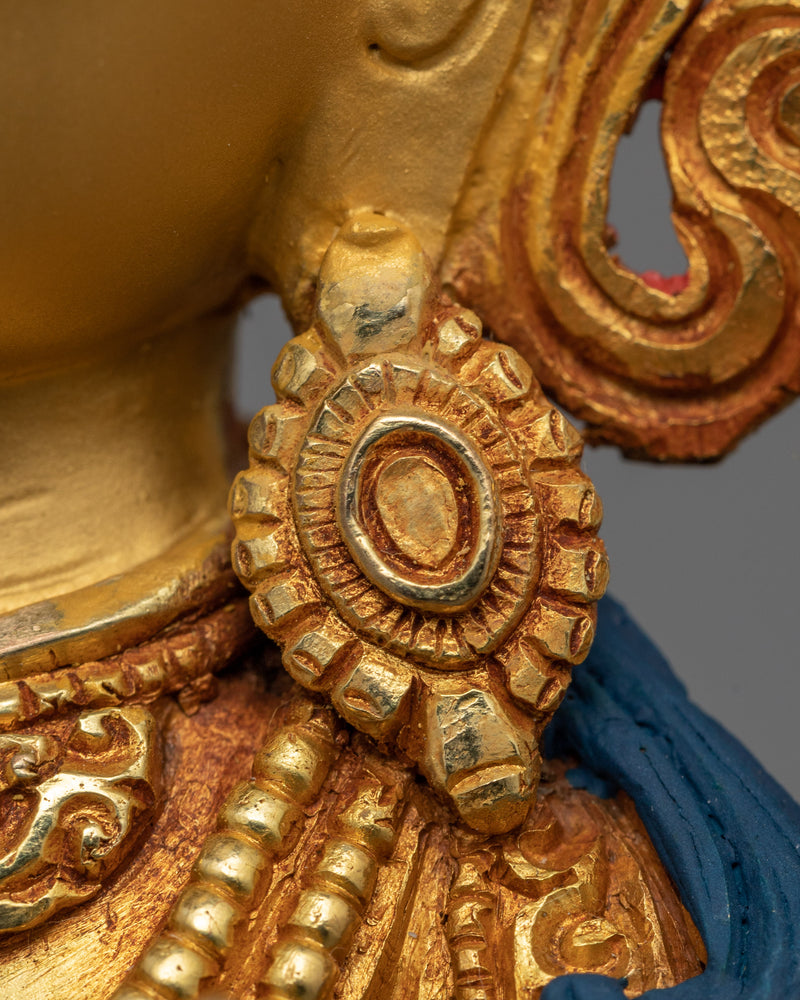 Manjushri Statue Meaning | Buddhist Deity Figurine For Ritual