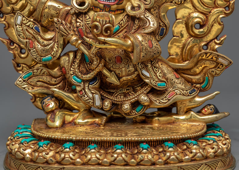 Mahakala Bernagchen | The Black Cloak Statue