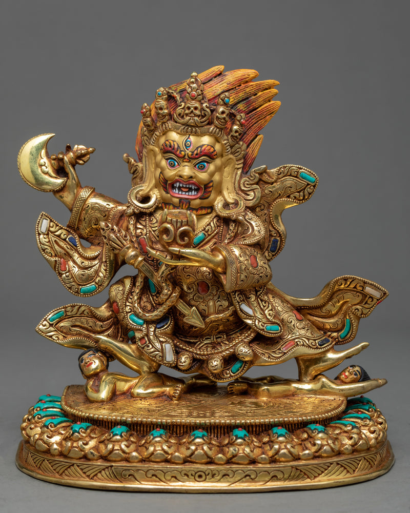 Mahakala Bernagchen | The Black Cloak Statue