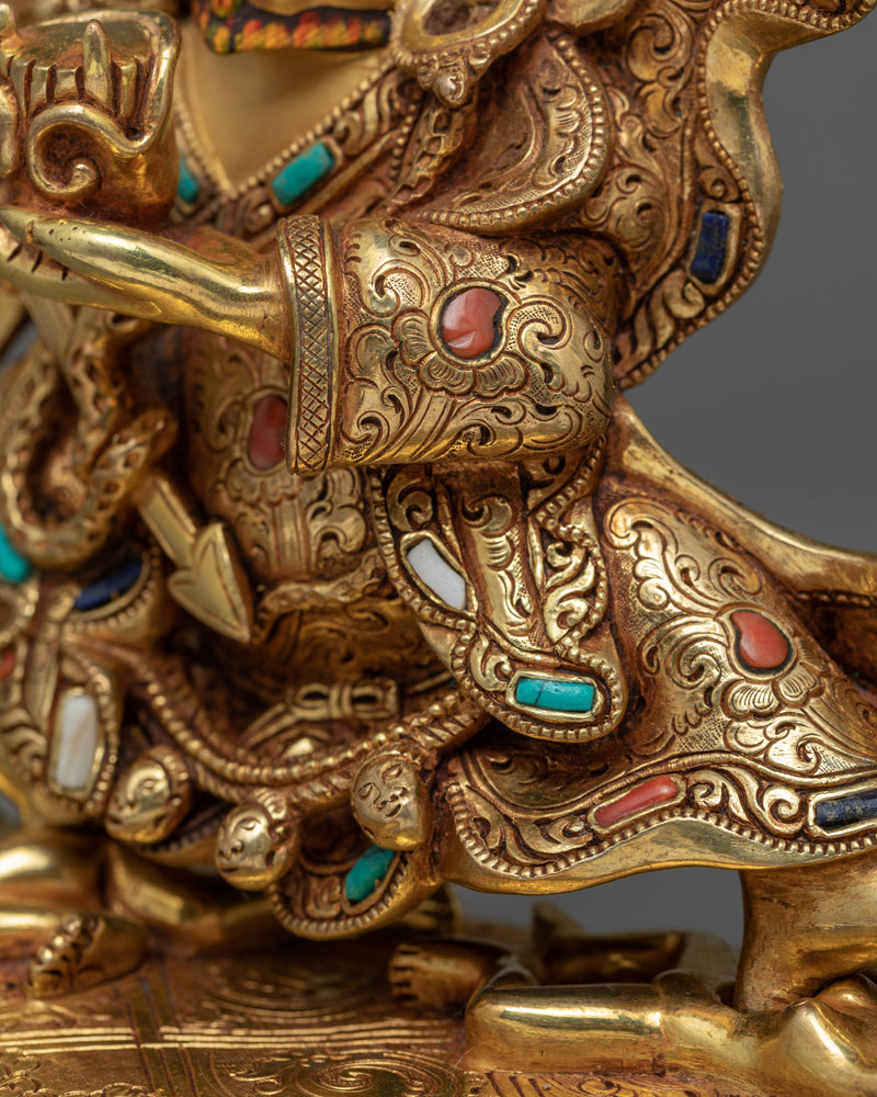 Mahakala Bernagchen | The Black Cloak Statue