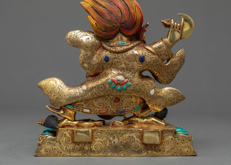 Mahakala Bernagchen | The Black Cloak Statue