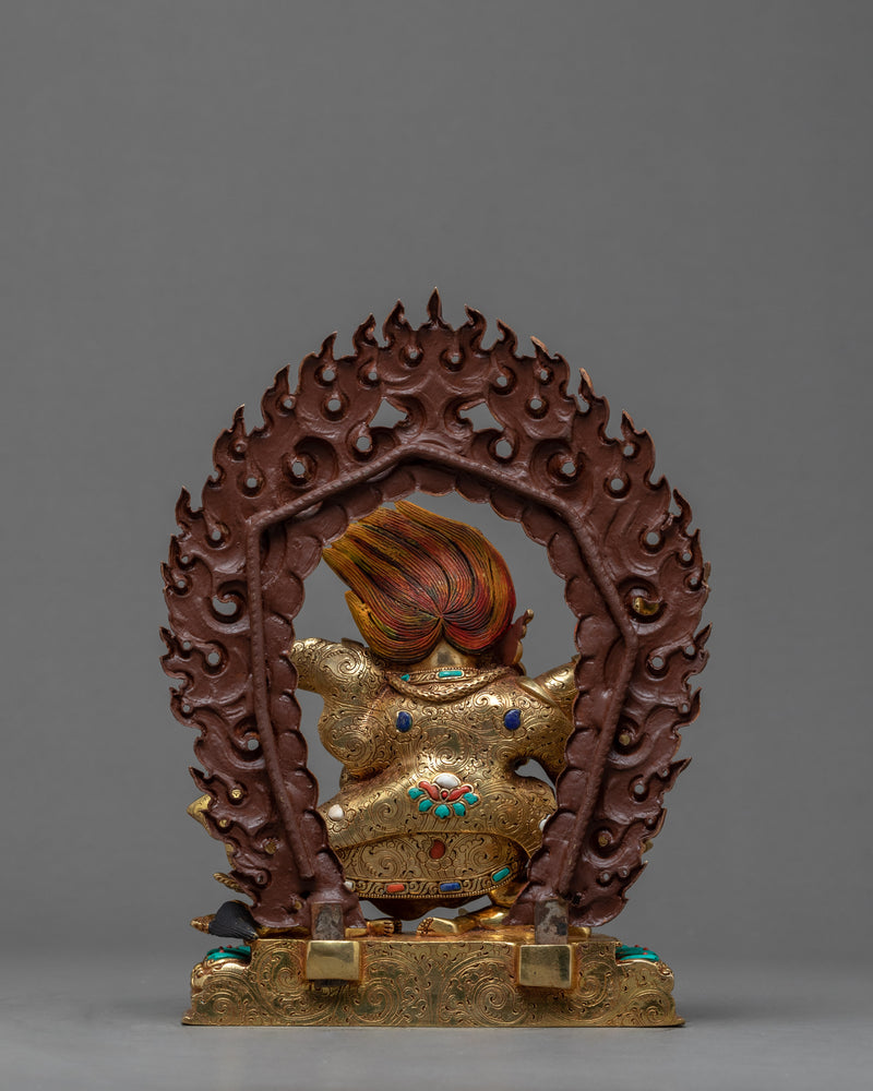 Mahakala Bernagchen | The Black Cloak Statue