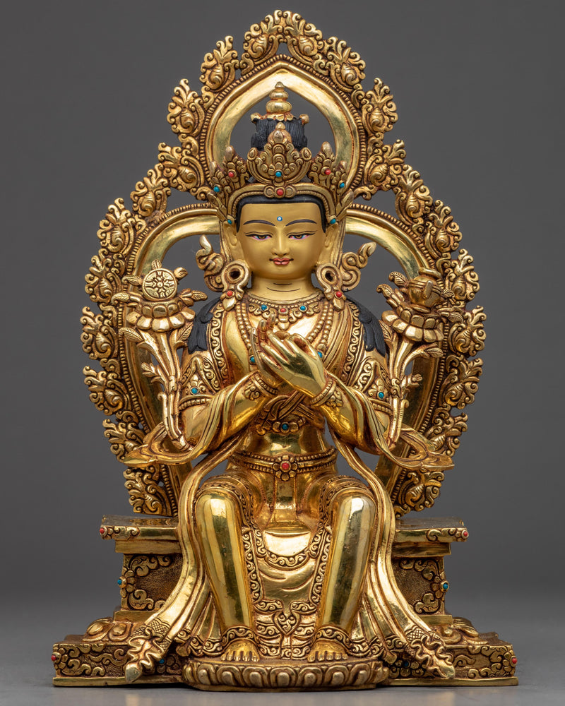 The Buddha Maitreya Sculpture 