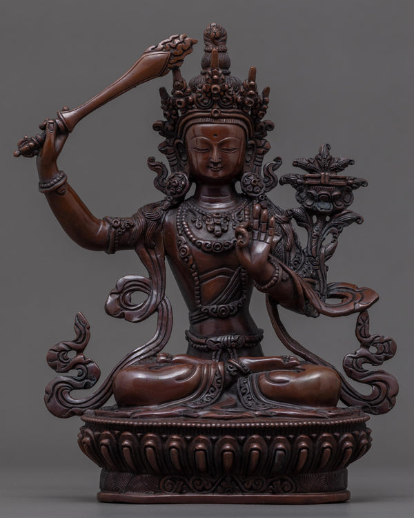 Manjushri Statue Nepal