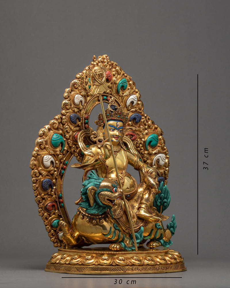 Wealth Deity Namtoshe | Statue Art Of Tibet