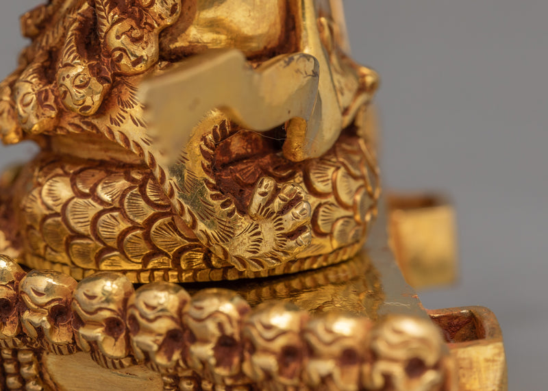 Rahula Statue | 24K Pure Gold Gilded | Buddhist Statue