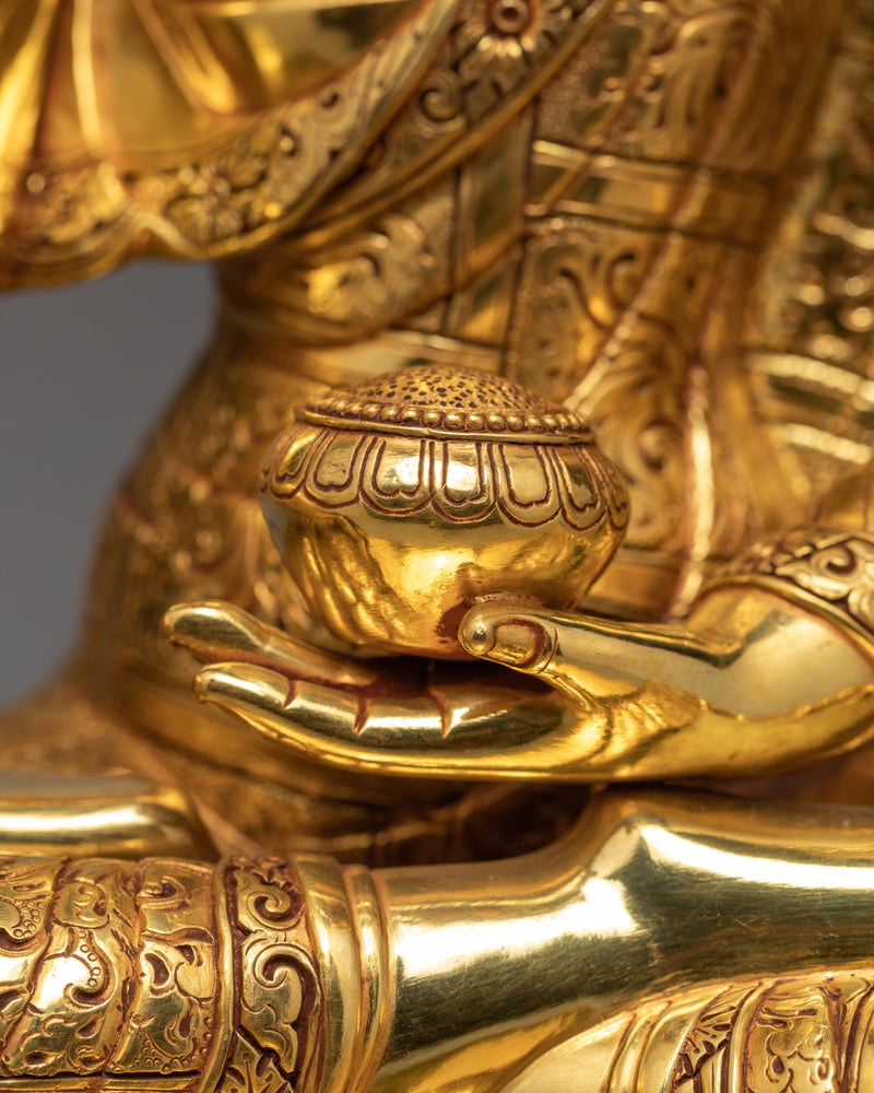 Gautam Buddha | Gold Plated Buddha Statue