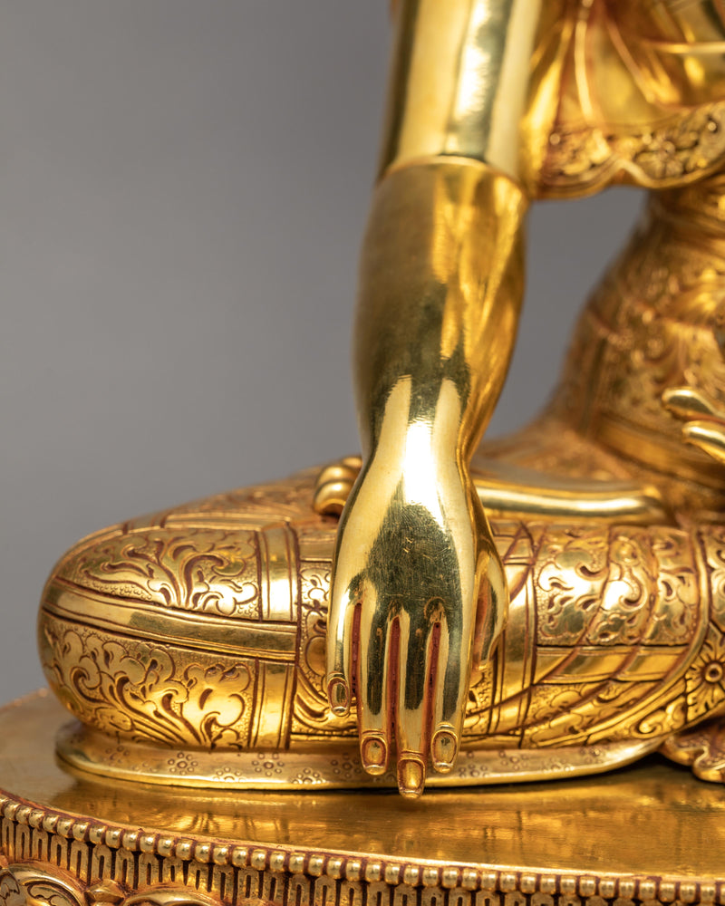 Gautam Buddha | Gold Plated Buddha Statue