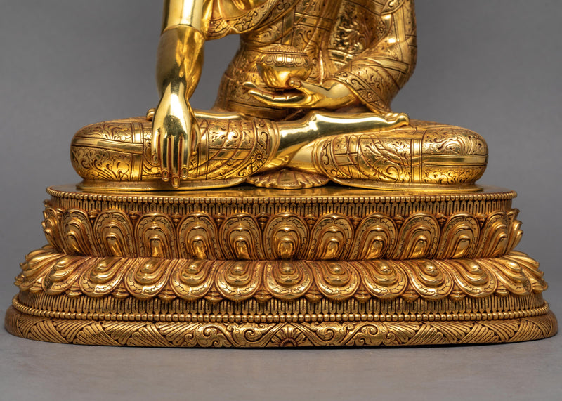 Gautam Buddha | Gold Plated Buddha Statue