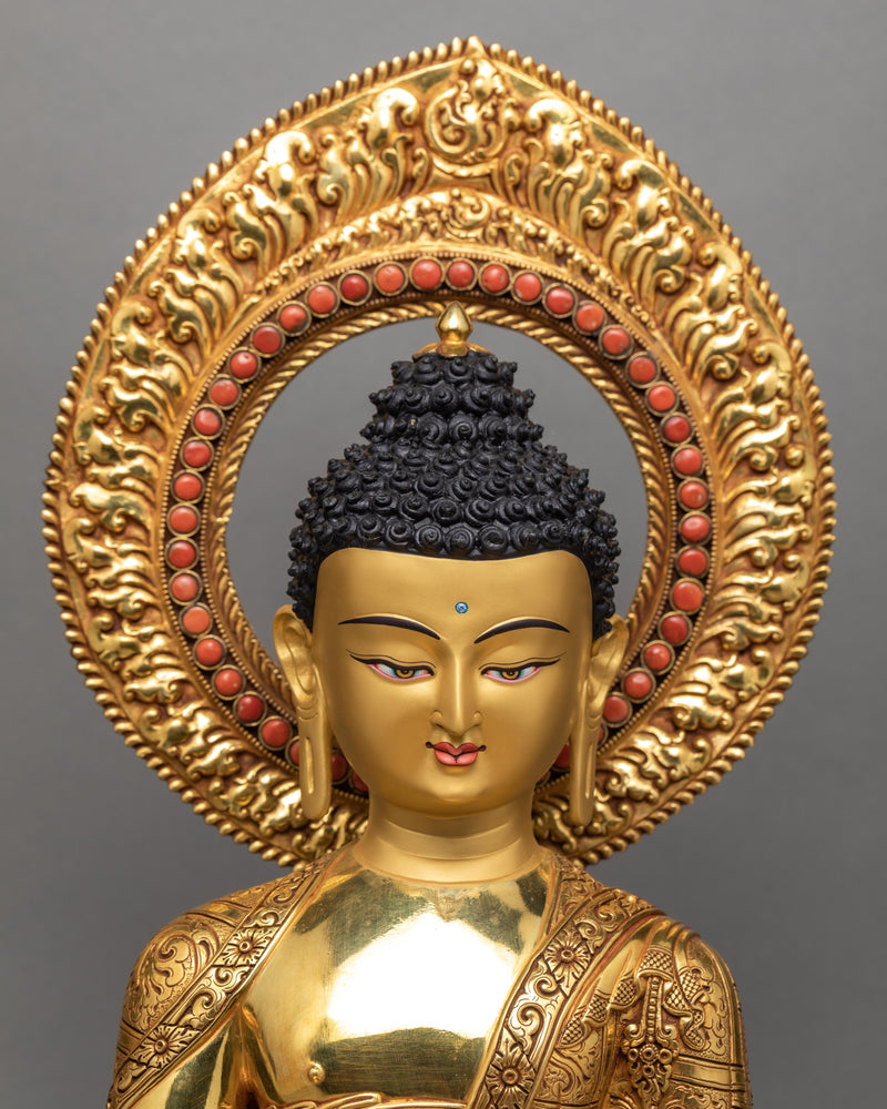 Gautam Buddha | Gold Plated Buddha Statue