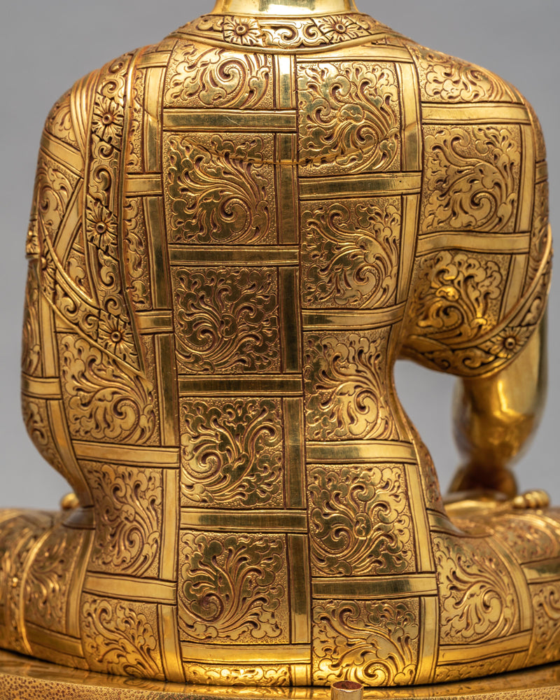 Gautam Buddha | Gold Plated Buddha Statue