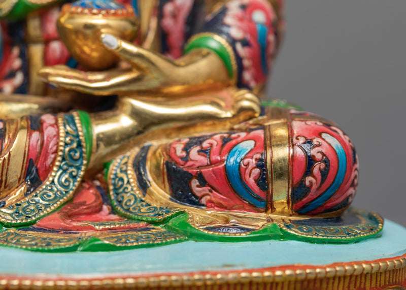 Gautama Buddha | Gold Plated Statue | Himalayan Art