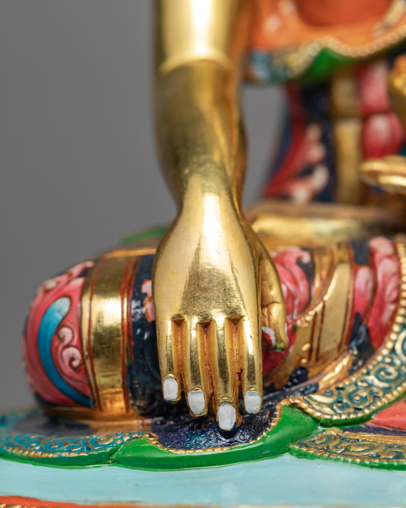 Gautama Buddha | Gold Plated Statue | Himalayan Art