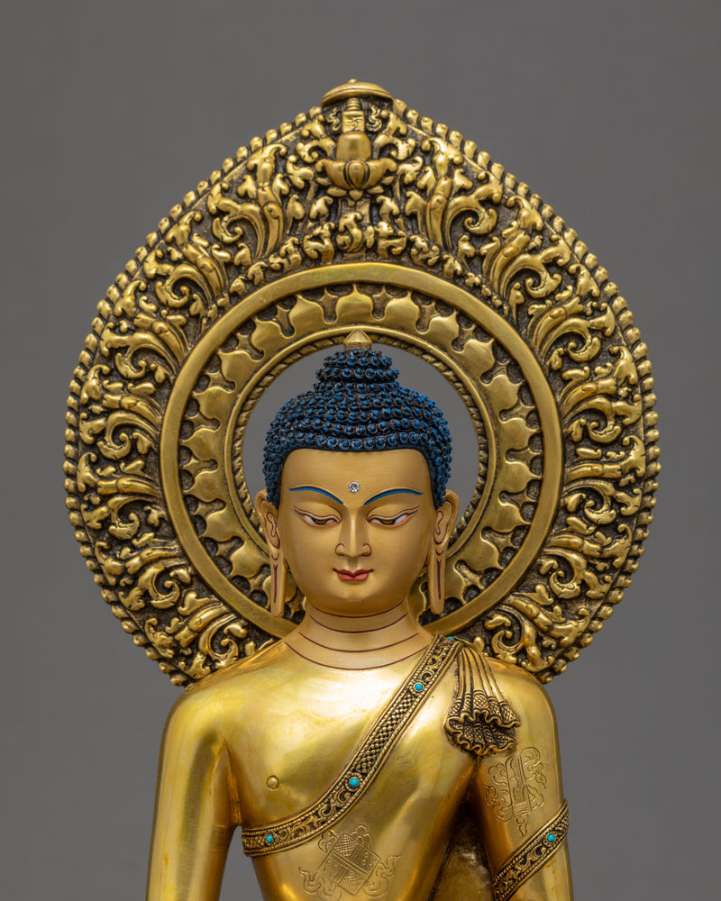 Seated Shakyamuni Buddha Statue | Art of Himalayan