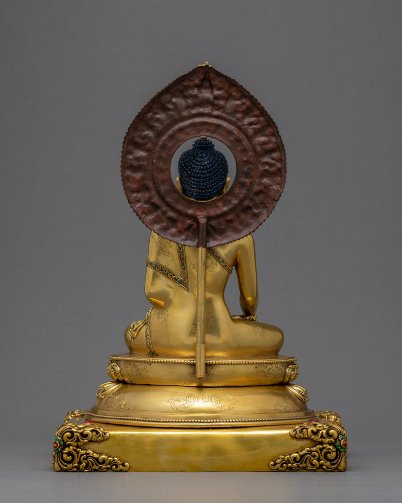 Seated Shakyamuni Buddha Statue | Art of Himalayan