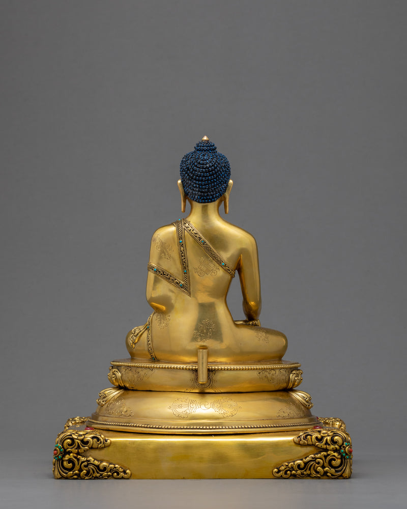 Seated Shakyamuni Buddha Statue | Art of Himalayan