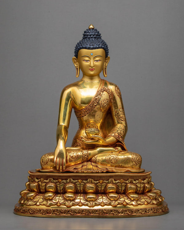  Tibetan Buddha Shakyamuni Statue