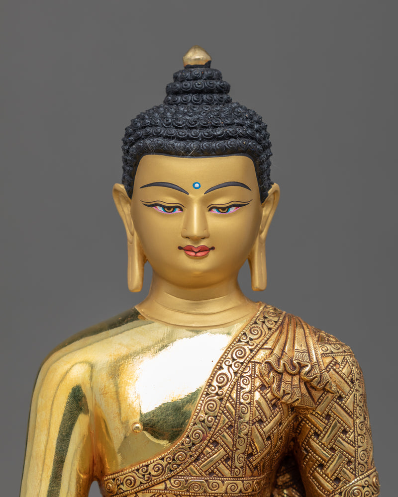 Gautam Buddha Sculpture | Traditional Shakyamuni Buddha Statue