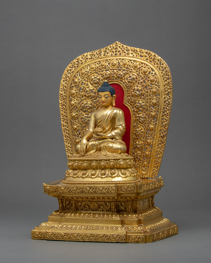 Namo Shakyamuni Buddha Art | Finely Hand Carved Statue