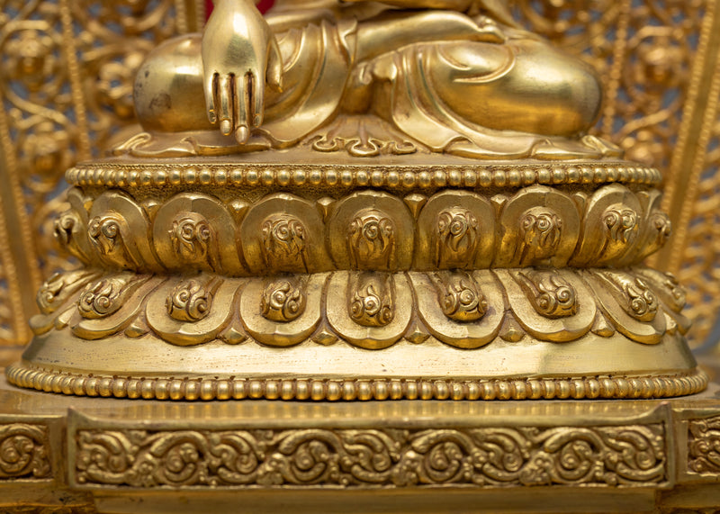 Namo Shakyamuni Buddha Art | Finely Hand Carved Statue