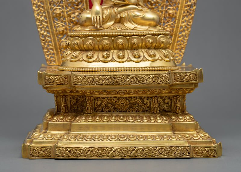 Namo Shakyamuni Buddha Art | Finely Hand Carved Statue