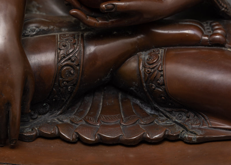 Shakyamuni  Buddha Statue | Traditional Himalayan Buddhist Art