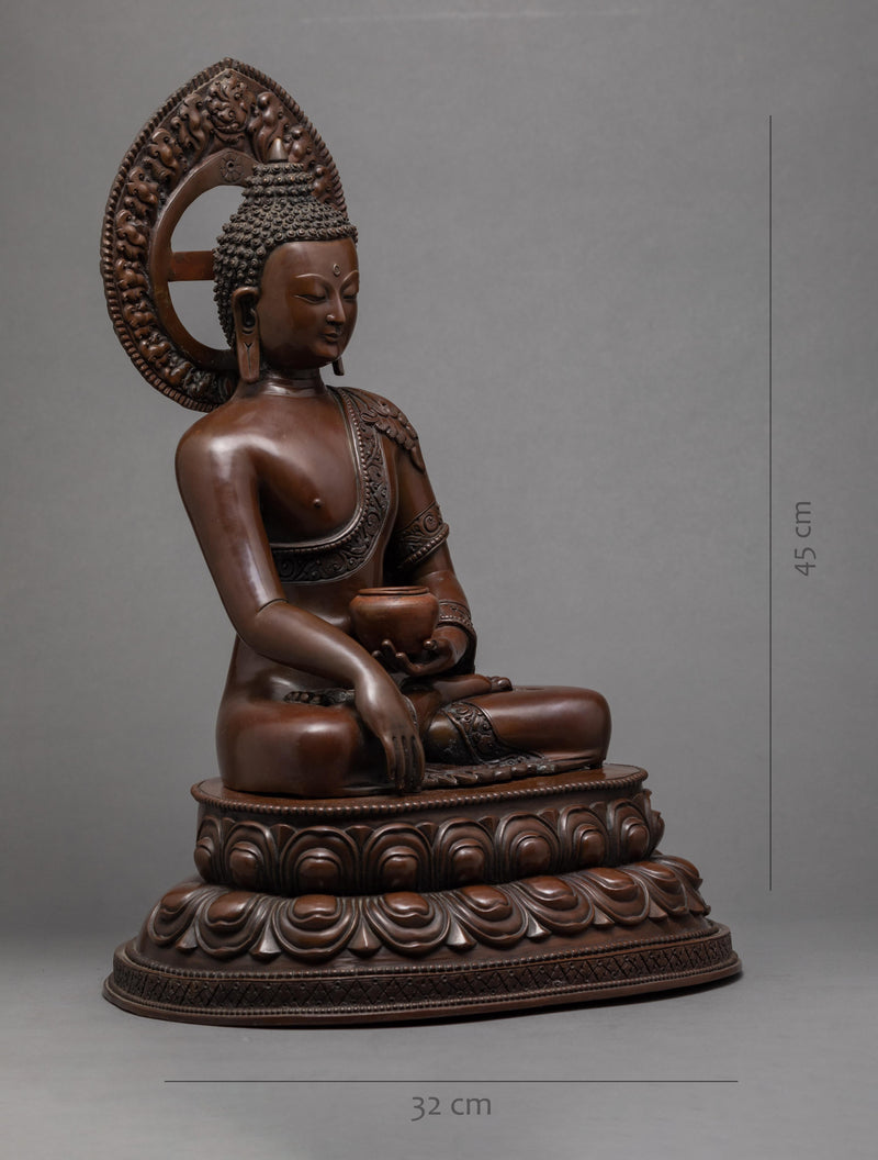 Shakyamuni  Buddha Statue | Traditional Himalayan Buddhist Art