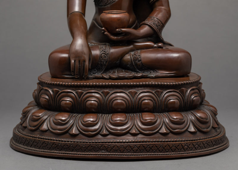 Shakyamuni  Buddha Statue | Traditional Himalayan Buddhist Art