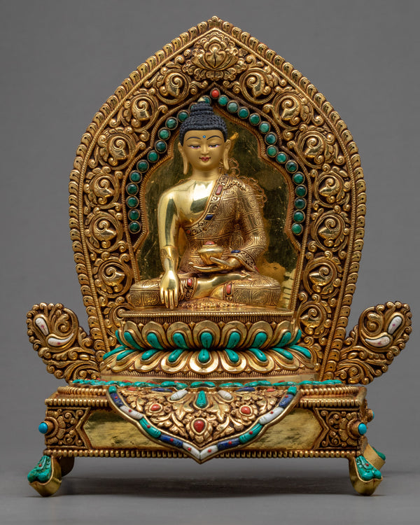 Namo Shakyamuni Buddha, Tibetan Himalayan Art Statue