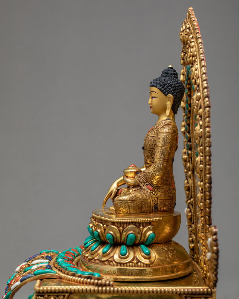 Namo Shakyamuni Buddha | Tibetan Himalayan Art Statue