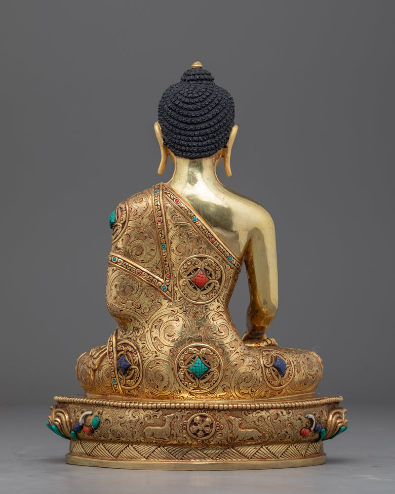 Buddha Shakyamuni Statue | Buddhist Deity Figurine For Ritual