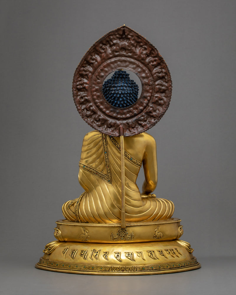 Buddha Shakyamuni Sculpture | Traditional Tibetan Art