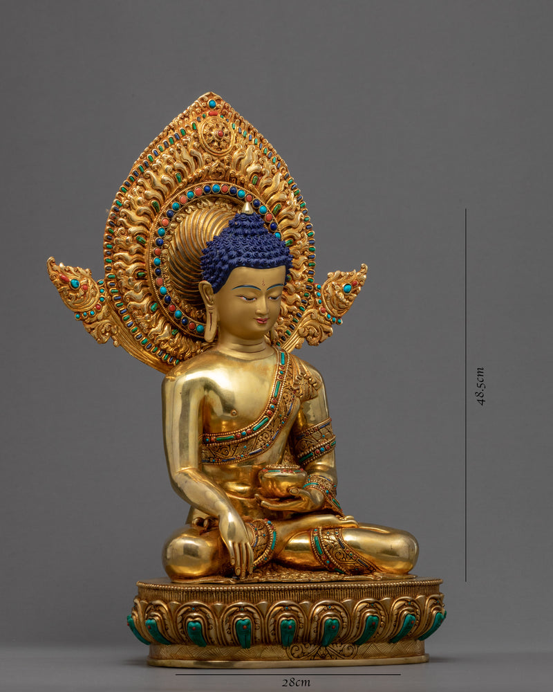 Buddhist Shakyamuni Buddha Statue | Himalayan Art