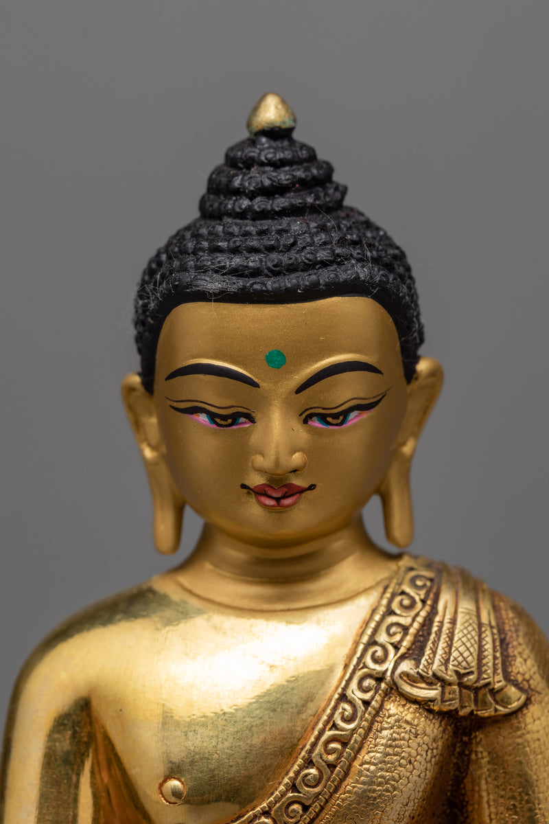 Seated Shakyamuni Buddha Statue | Fine Sculpture Art