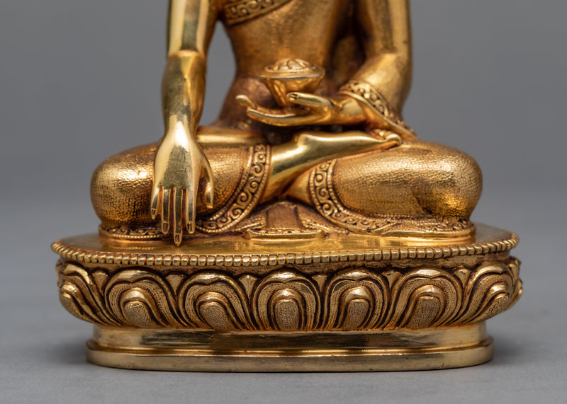 Seated Shakyamuni Buddha Statue | Fine Sculpture Art