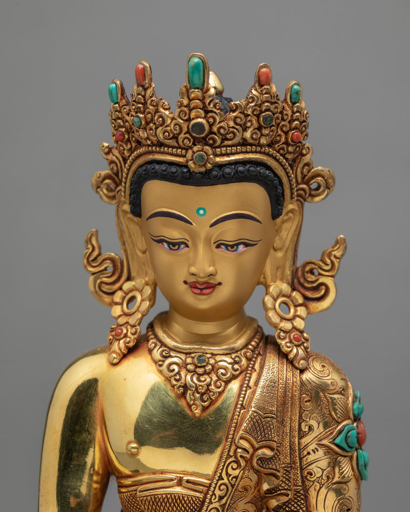 The Happy Buddha Shakyamuni Statue | Traditionally Handmade