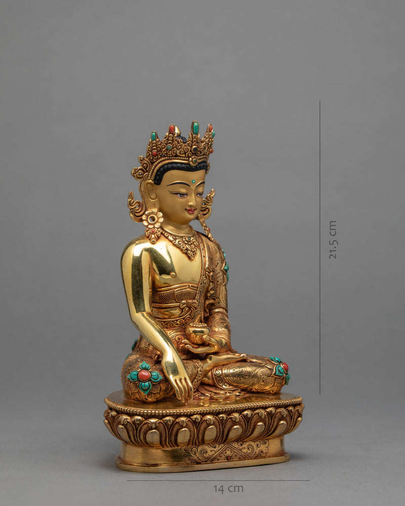 The Happy Buddha Shakyamuni Statue | Traditionally Handmade