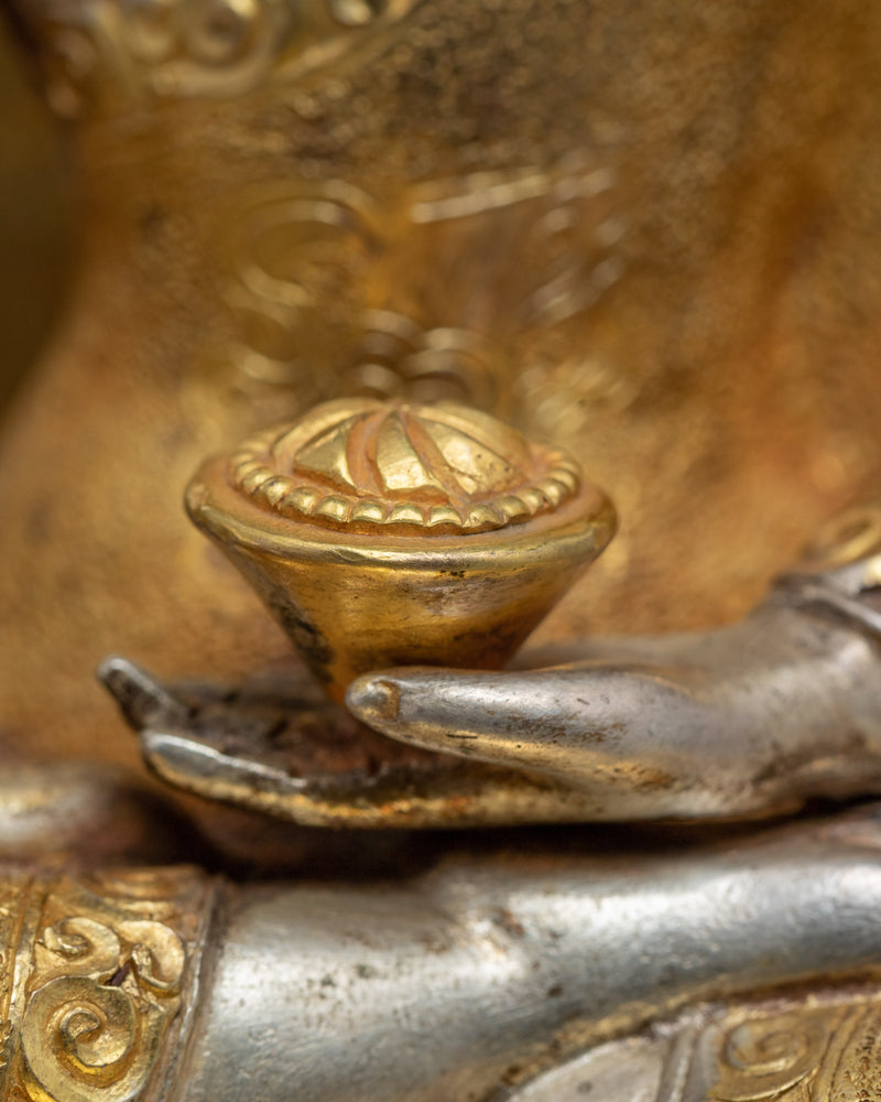 Bodhgaya Buddha Shakyamuni Statue | Traditionally Hand Carved Art