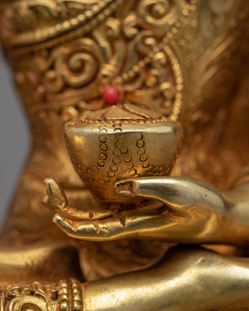 Ancient Shakyamuni Buddha Sculpture | Himalayan Buddhist Art