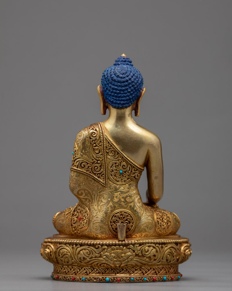 Ancient Shakyamuni Buddha Sculpture | Himalayan Buddhist Art